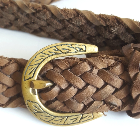 Cole Haan Woven Leather Braided Belt main image 8